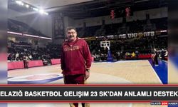 Elazığ Basketbol Gelişim 23 SK’dan Anlamlı Destek