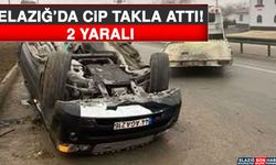 Elazığ’da Cip Takla Attı: 2 Yaralı