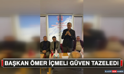 Başkan Ömer İçmeli Güven Tazeledi