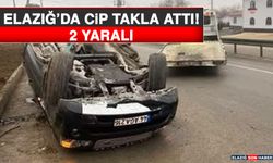 Elazığ’da Cip Takla Attı: 2 Yaralı