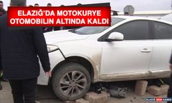 Elazığ’da Motokurye Otomobilin Altında Kaldı