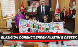 Elazığ’da Öğrencilerden Filistin’e Destek