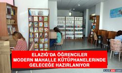 Elazığ’da Öğrenciler Mahalle Kütüphanelerinde Geleceğe Hazırlanıyor