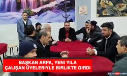 Başkan Arpa, Yeni Yıla Çalışan Üyeleriyle Birlikte Girdi