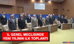 İl Genel Meclisinde Yeni Yılının İlk Toplantı