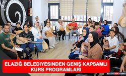 Elazığ Belediyesinden Geniş Kapsamlı Kurs Programları