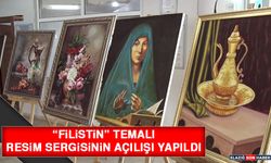 “Filistin” Temalı Resim Sergisinin Açılışı Yapıldı