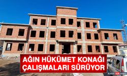 Ağın Hükümet Konağı Çalışmaları Sürüyor