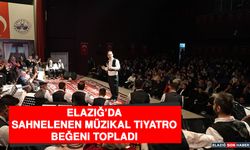 Elazığ'da Sahnelenen Müzikal Tiyatro, Beğeni Topladı