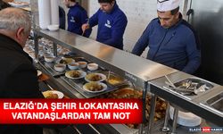 Elazığ’da Şehir Lokantasına Vatandaşlardan Tam Not