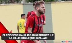 Elazığspor Halil İbrahim Sönmez İle 1,5 Yıllık Sözleşme İmzaladı