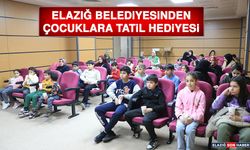 Elazığ Belediyesinden Çocuklara Tatil Hediyesi