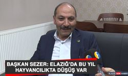 Başkan Sezer: Elazığ’da Bu Yıl Hayvancılıkta Düşüş Var