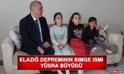 Elazığ Depreminin Simge İsmi Yüsra Büyüdü