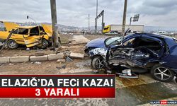 Elazığ’da Feci Kaza!