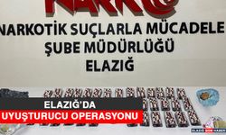 Elazığ’da Uyuşturucu Operasyonu