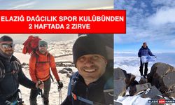 Elazığ Dağcılık Spor Kulübünden 2 Haftada 2 Zirve