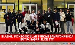 Elazığlı Kickboksçular Türkiye Şampiyonası’nda Büyük Başarı Elde Etti