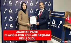 Anahtar Parti Elazığ Kadın Kolları Başkanı Belli Oldu