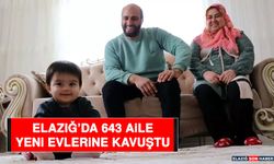 Elazığ’da 643 Aile Yeni Evlerine Kavuştu