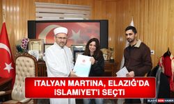 İtalyan Martina, Elazığ'da İslamiyet'i Seçti