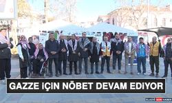 Gazze İçin Nöbet Devam Ediyor