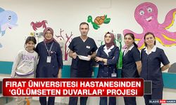 Fırat Üniversitesi Hastanesinden ‘Gülümseten Duvarlar’ Projesi