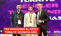 Tekvandodan Elazığ’a Türkiye Üçüncülüğü