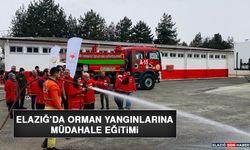 Elazığ’da Orman Yangınlarına Müdahale Eğitimi