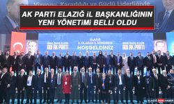 AK Parti Elazığ İl Başkanlığının Yeni Yönetimi Belli Oldu