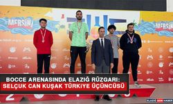 Bocce Arenasında Elazığ Rüzgarı: Selçuk Can Kuşak Türkiye Üçüncüsü