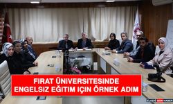 Fırat Üniversitesinde, Engelsiz Eğitim İçin Örnek Adım