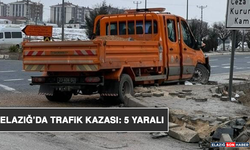 Elazığ’da Trafik Kazası: 5 Yaralı