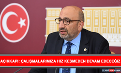 Açıkkapı: Çalışmalarımıza Hız Kesmeden Devam Edeceğiz