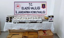 Elazığ'da 16 bin 320 bandrolsüz sigara ele geçirildi