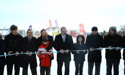 Erzurum'da kızak ve kayağın yanında "snow tubing" yapılacak pist açıldı