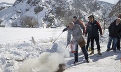 Tunceli'de konteyner kentlerde kalanlara yangın güvenliği eğitimi verildi