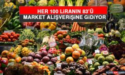 Her 100 Liranın 83’ü Market Alışverişine Gidiyor