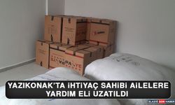 Yazıkonak’ta İhtiyaç Sahibi Ailelere Yardım Eli Uzatıldı