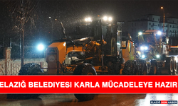 Elazığ Belediyesi Karla Mücadeleye Hazır