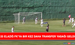 23 Elazığ FK’ya Bir Kez Daha Transfer Yasağı Geldi