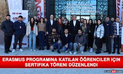 Erasmus Programına Katılan Öğrenciler İçin Sertifika Töreni Düzenlendi