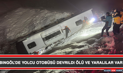 Bingöl’de Yolcu Otobüsü Devrildi Ölü ve Yaralılar Var