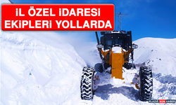 İl Özel İdaresi Ekipleri Yollarda