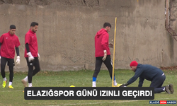 Elazığspor Günü İzinli Geçirdi