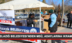 Elazığ Belediyesi’nden MSÜ, Adaylarına İkram