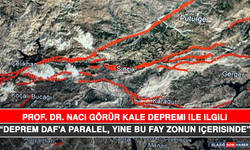 Prof. Dr. Naci Görür Kale Depremi İle İlgili "Deprem DAF’a Paralel, Yine Bu Fay Zonun İçerisinde"