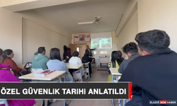 Özel Güvenlik Tarihi Anlatıldı