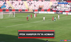 PFDK Vanspor FK’ya Acımadı