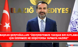 Başkan Şerifoğulları “Üniversitemize Yakışan Bir Kutlama İçin Üzerimize Ne Düşüyorsa Yapmaya Hazırız”